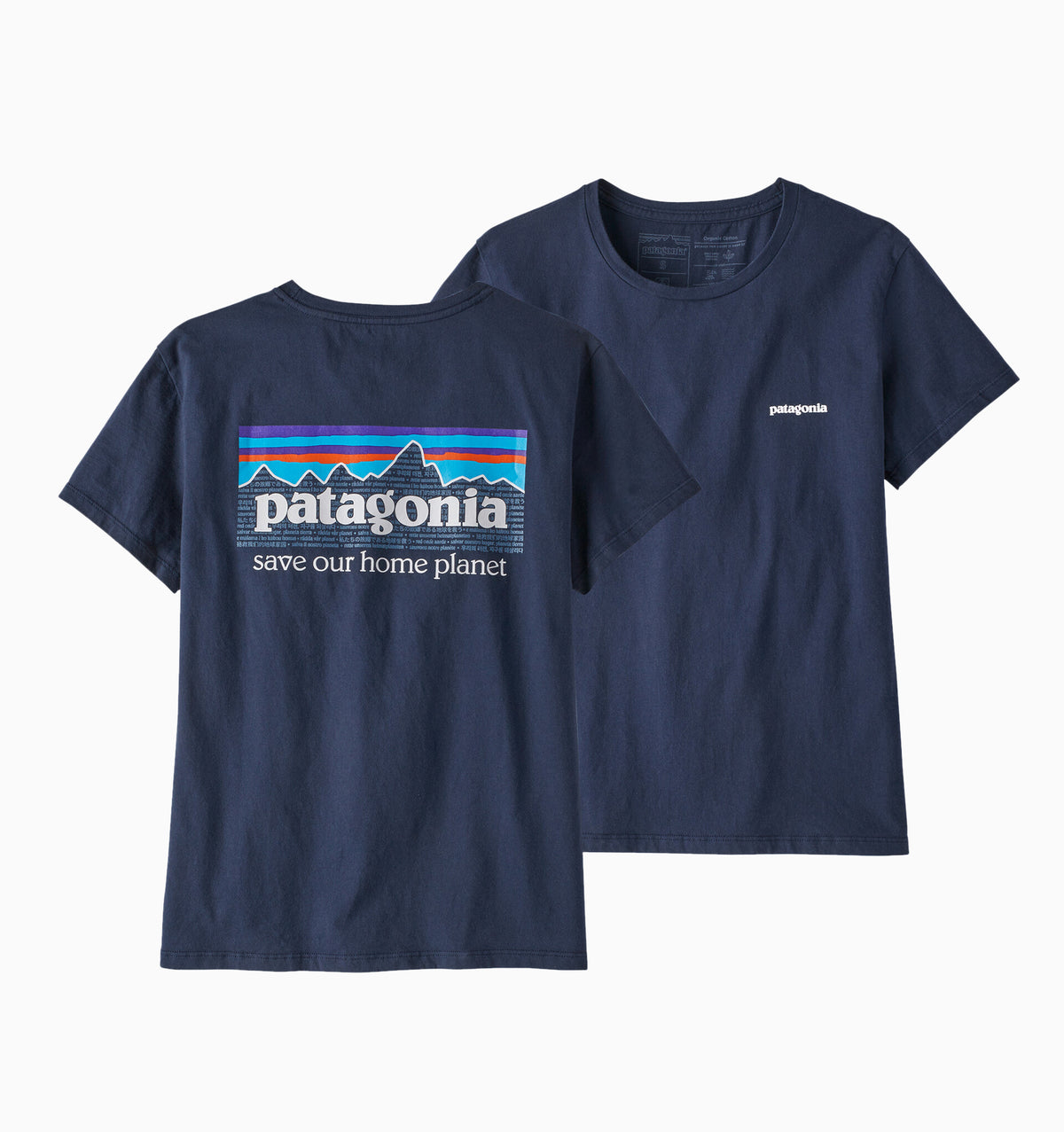Patagonia Women's P-6 Mission Organic T-Shirt - New Navy