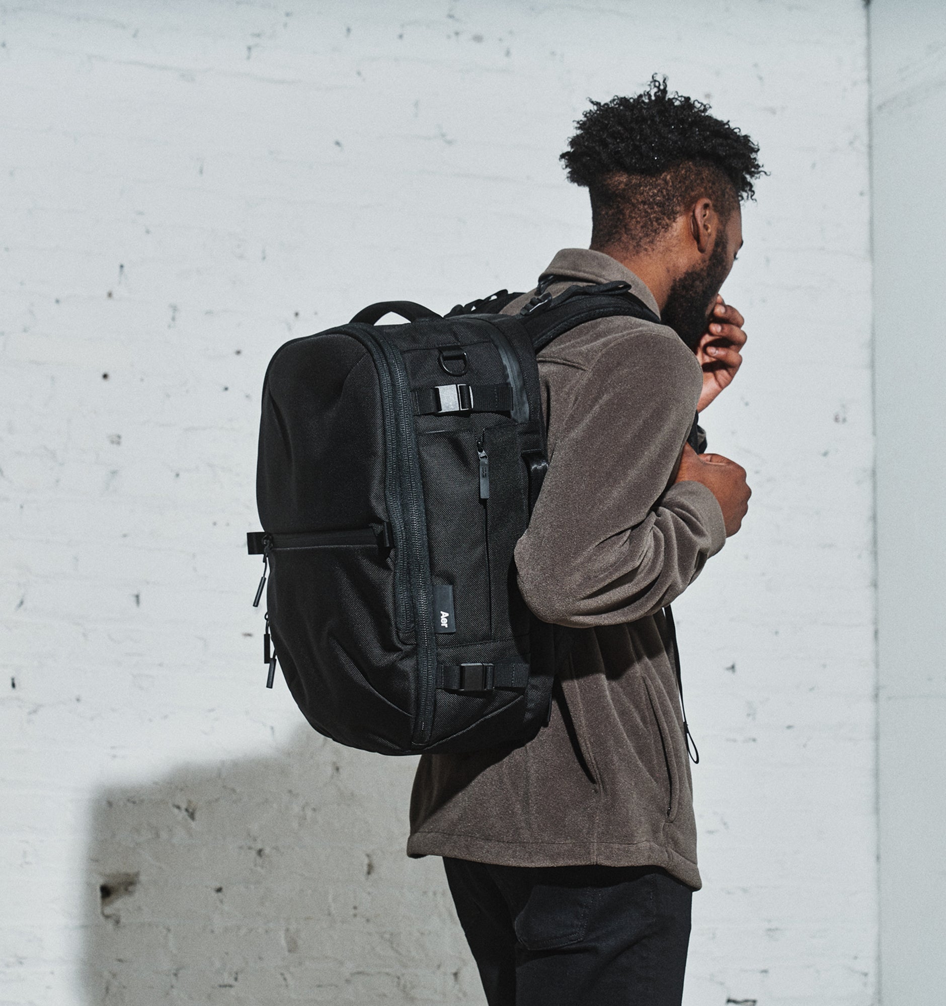 Aer Travel Pack 3 Small | One Bag Travel Carry On Laptop Backpack