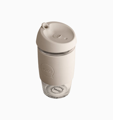 Joco 473ml (16oz) Reusable Utility Coffee Cup - Sandstone