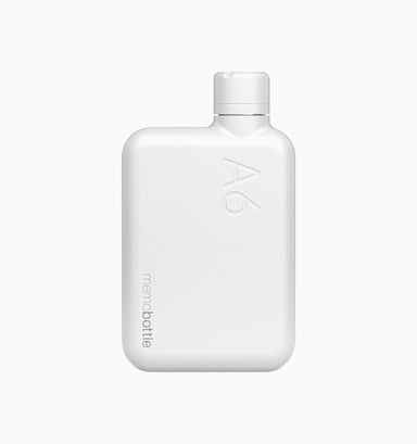 Memobottle A6 Stainless Steel Water Bottle - White