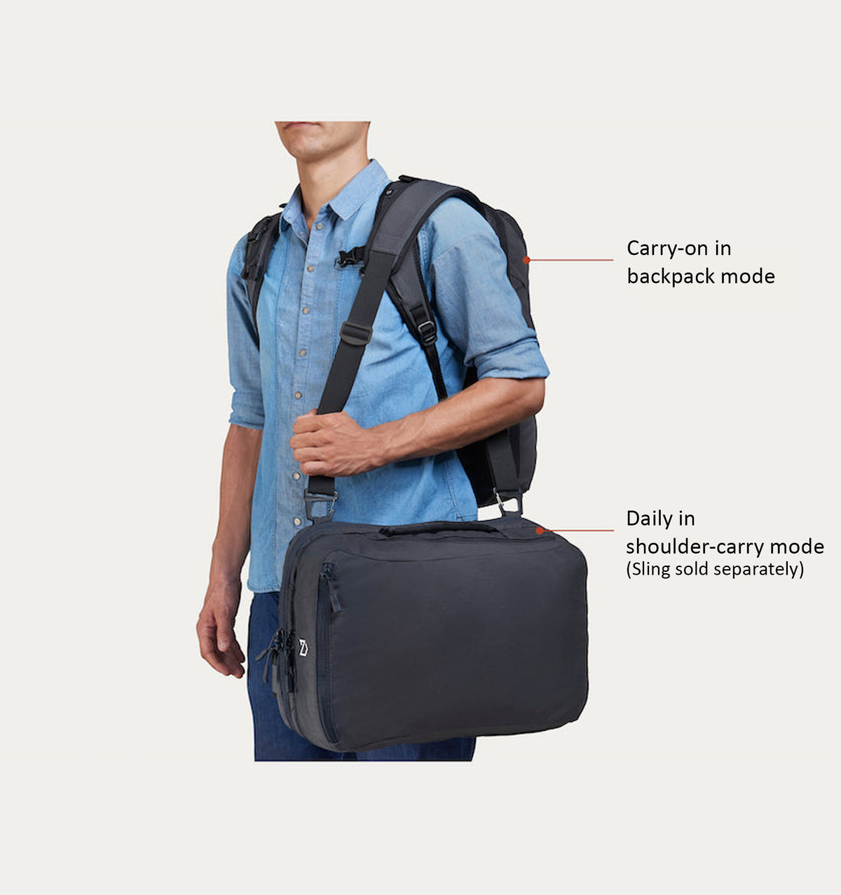 Minaal 16" Daily 3.0 Laptop Backpack 21L - Aoraki Black