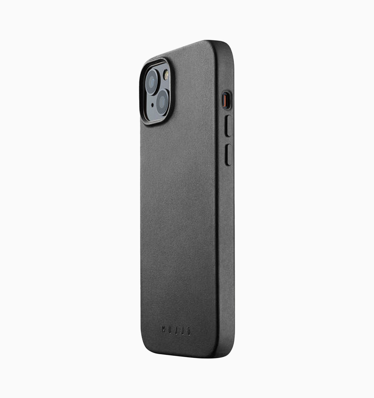 Mujjo Full Leather Case with MagSafe - iPhone 14 Plus - Black