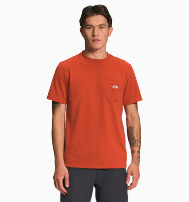 The North Face Men's Short Sleeve Heritage Patch Pocket Tee - Rusted Bronze