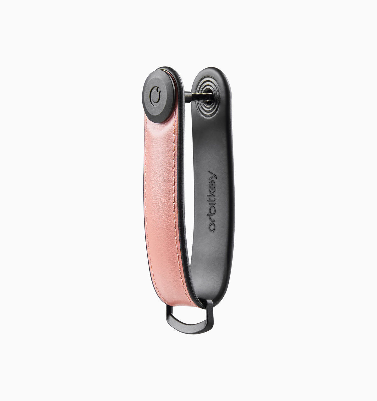 Orbitkey Hybrid Leather Key Organiser - Pastel Pink