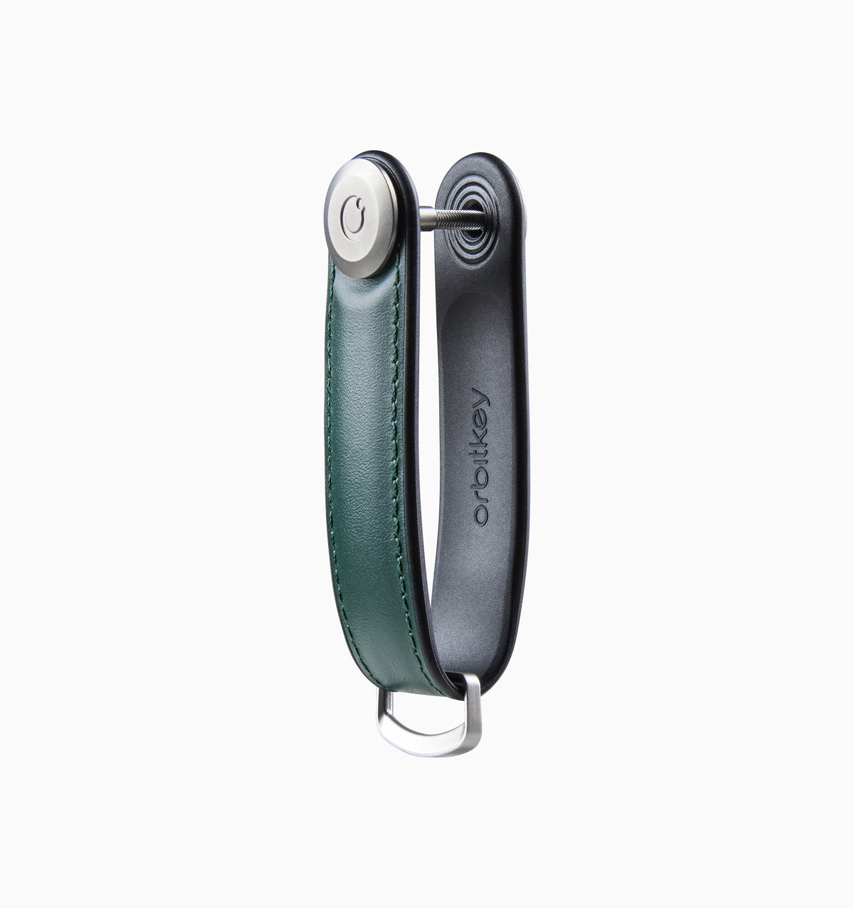 Orbitkey Hybrid Leather Key Organiser - Pine Green