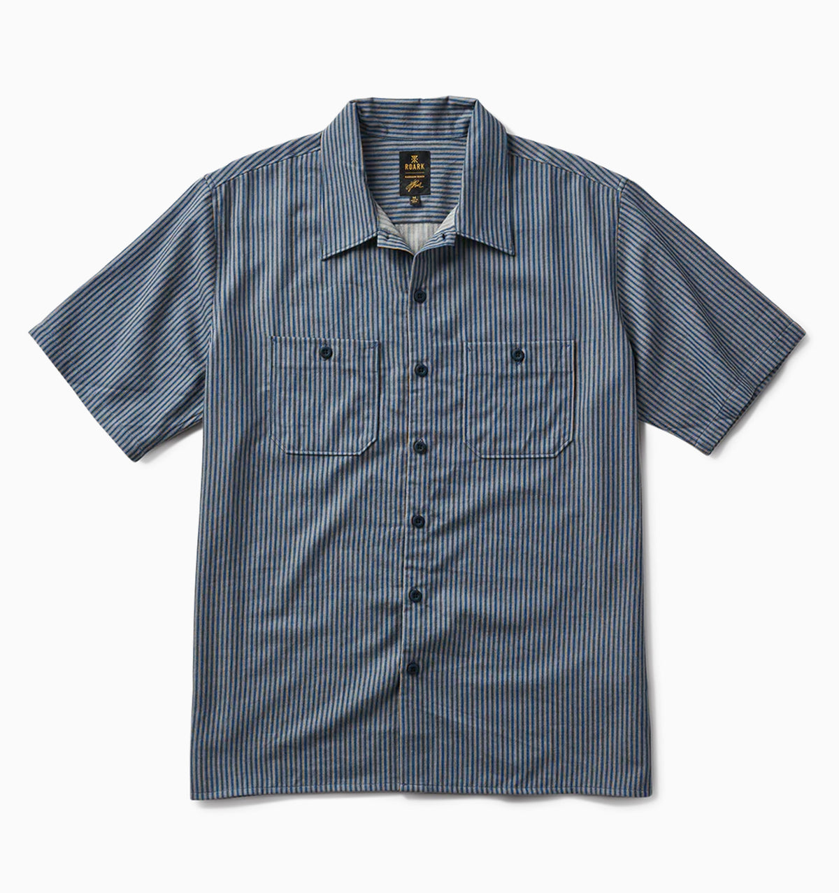 Roark Burnt Short Sleeve Button Up Shirt