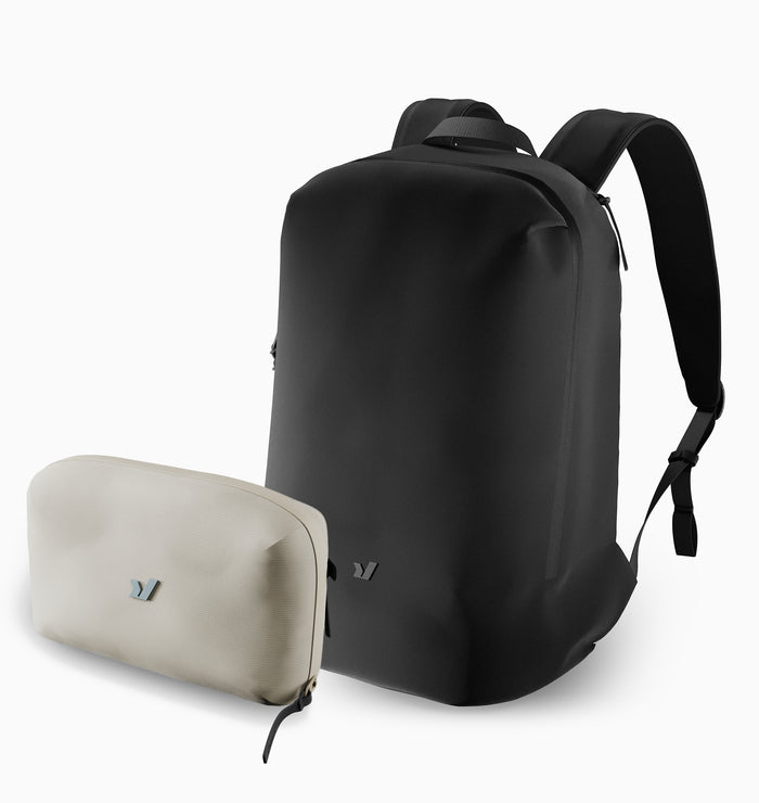 Rushfaster EDC Backpack + Tech Pouch Bundle