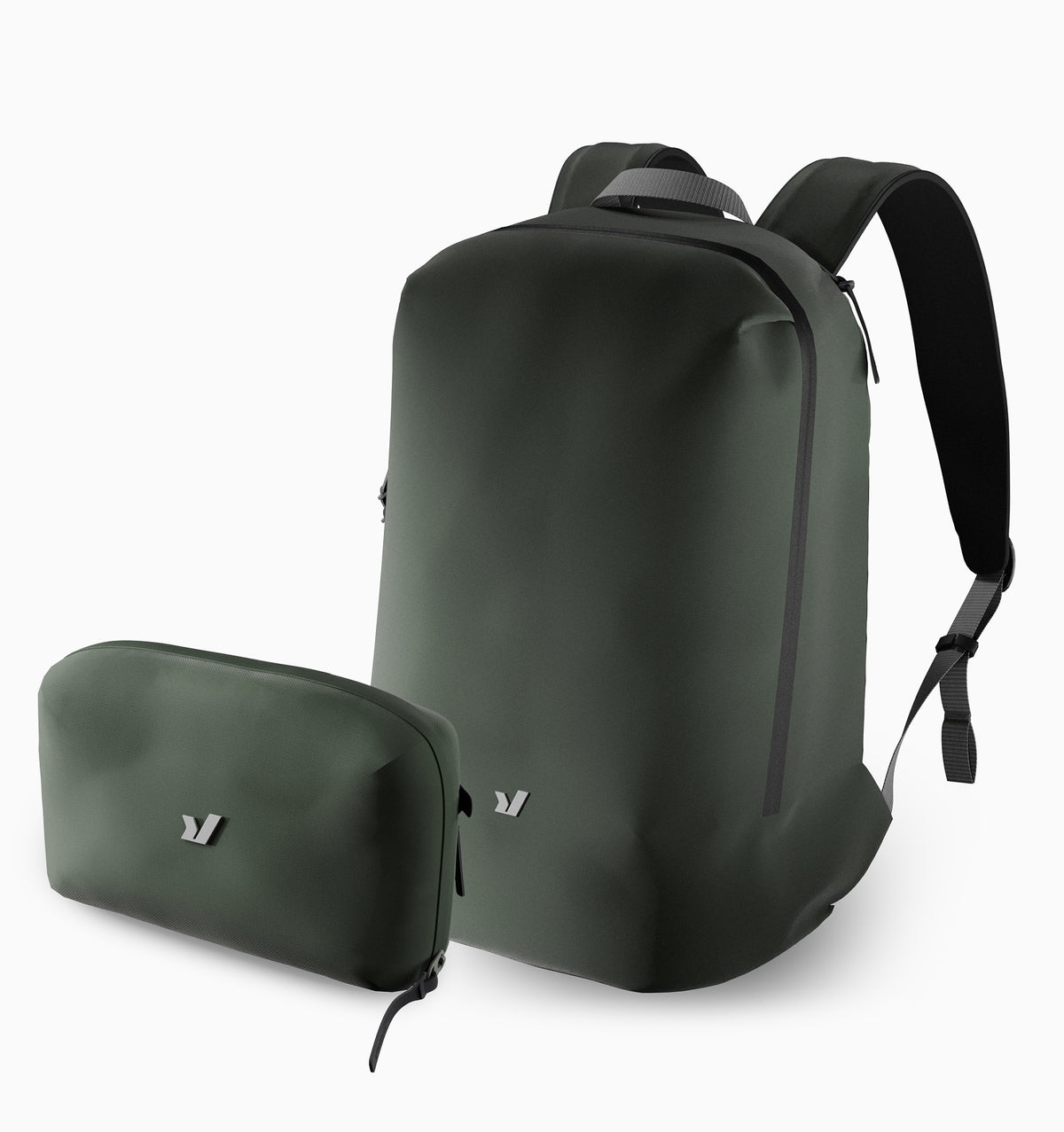 Rushfaster EDC Backpack + Tech Pouch Bundle
