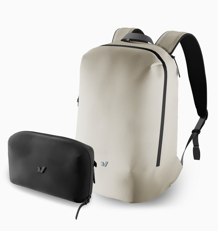 Rushfaster EDC Backpack + Tech Pouch Bundle