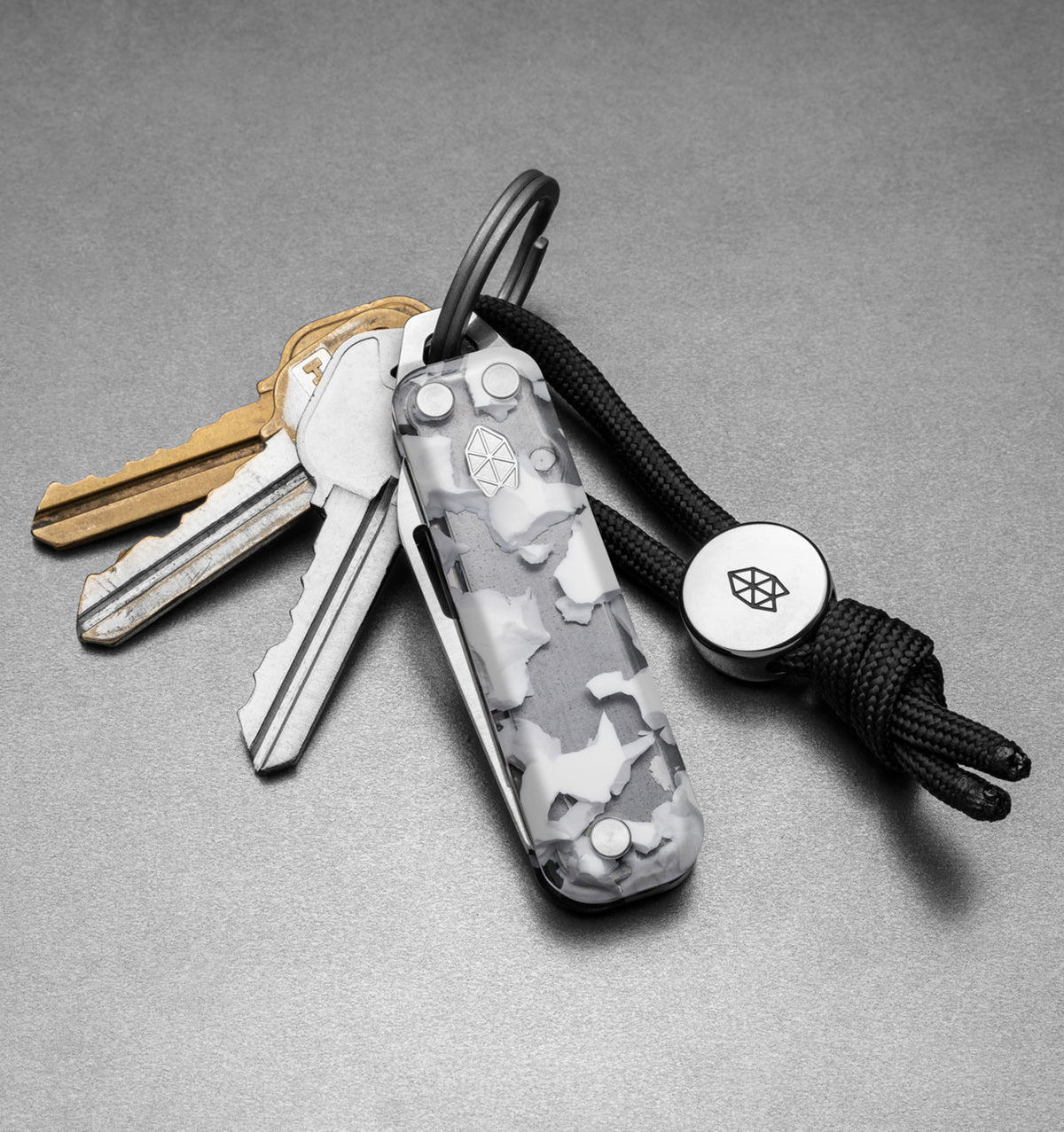 The James Brand - The Elko Utility Knife - Arctic Tortoise + Stainless