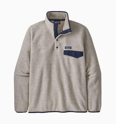 Patagonia Men's Lighweight Synchilla Snap-T Pullover - Oatmeal Heather