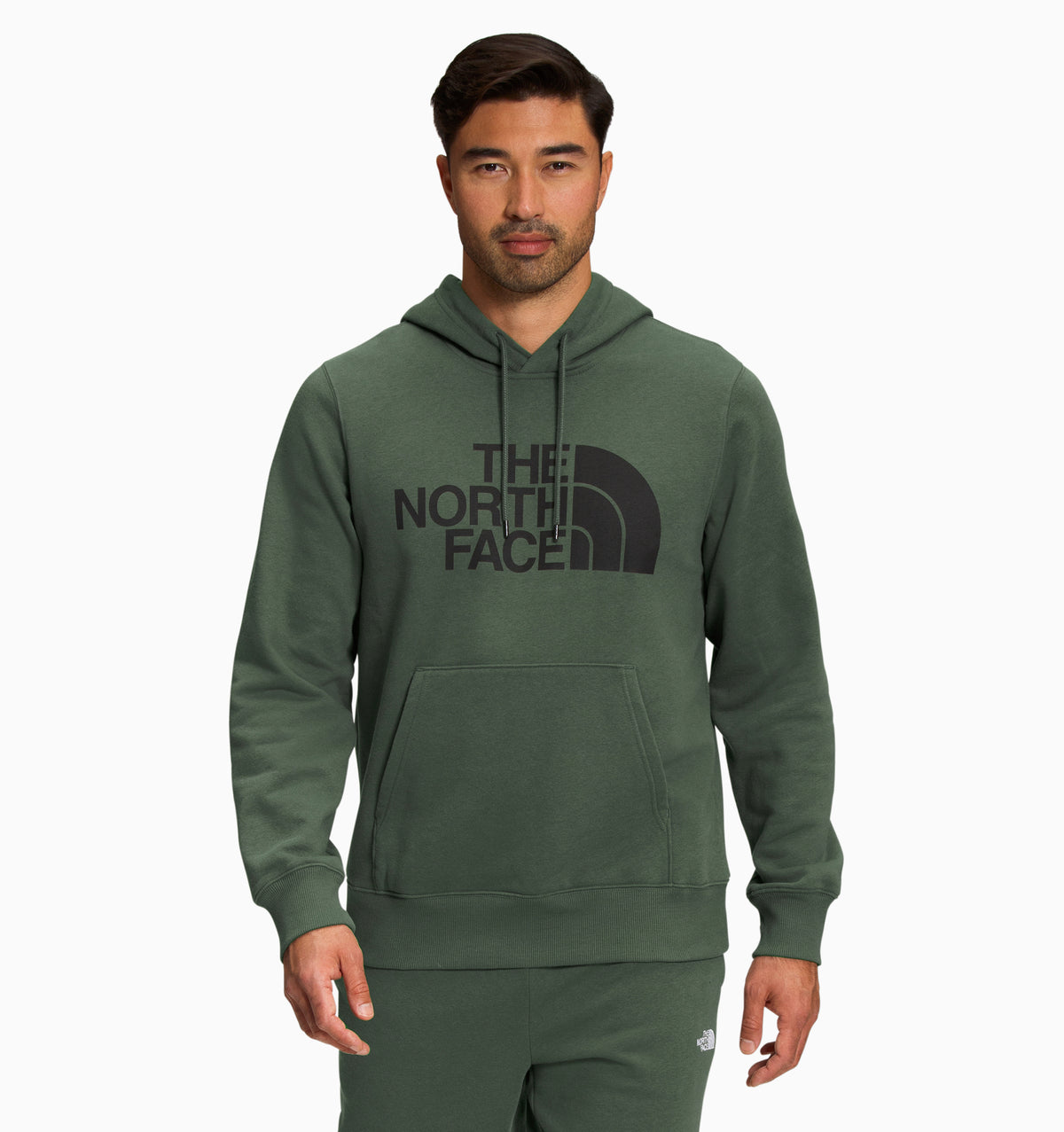 Dark green 2024 north face hoodie