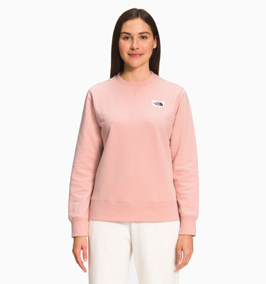 The North Face Women's Heritage Patch Crew - Evening Sand Pink
